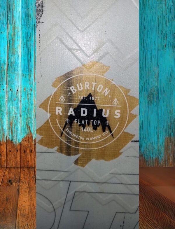 6 Snowboard Burton Radius Unisex 140 cm