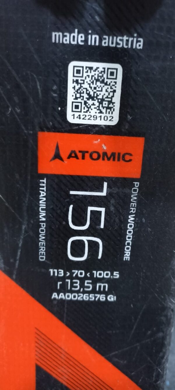 Esqui Atomic Redster S7 1,56m. EXCELENTES