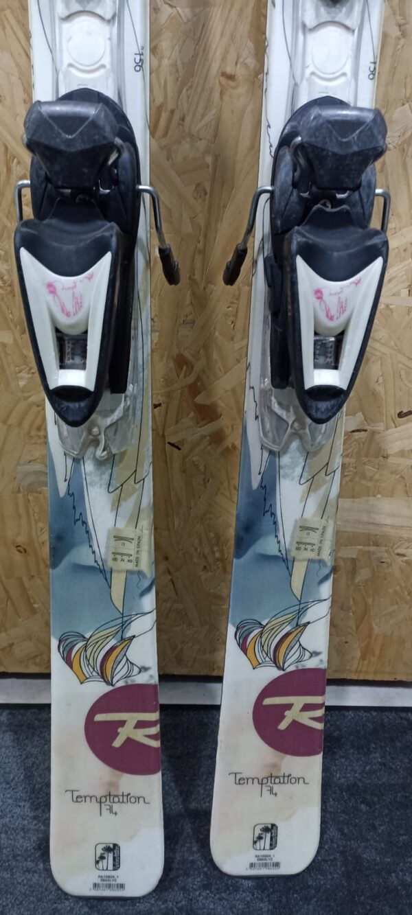 SKI ROSSIGNOL TEMPTATION 74. 1,56M. EXCELENTE.