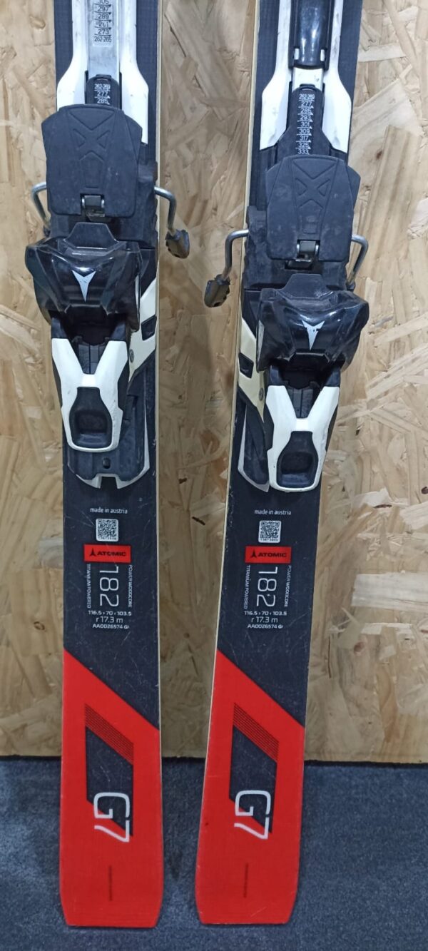 SKI ATOMIC REDSTER G7 1,82M. EXCELENTE