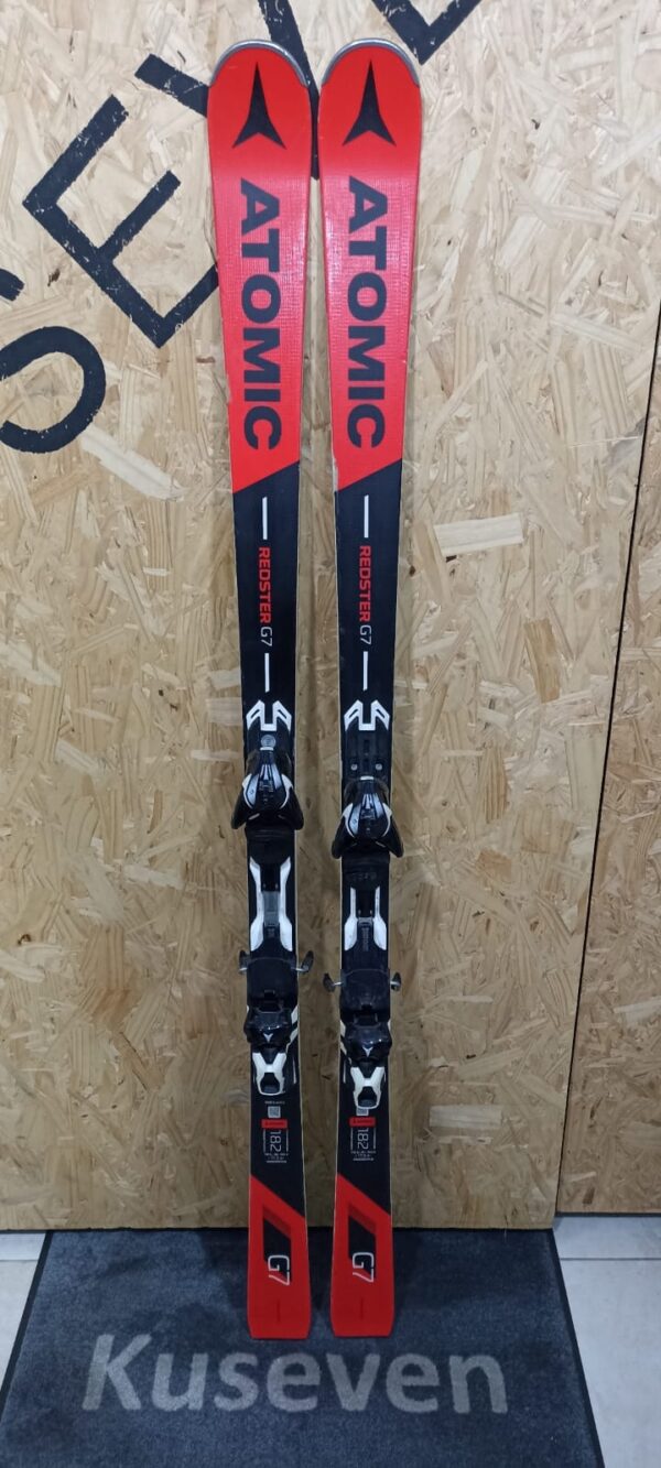 SKI ATOMIC REDSTER G7 1,82M. EXCELENTE