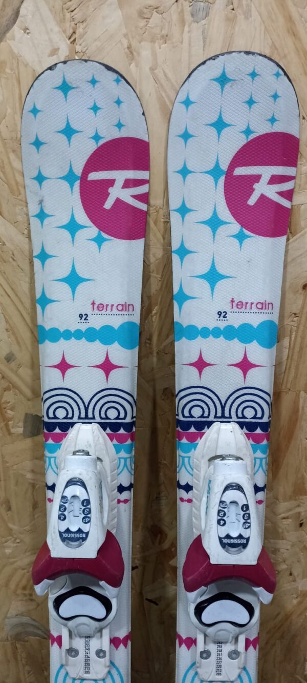 SKI ROSSIGNOL TERRAIN 0,92M. EXCELENTE