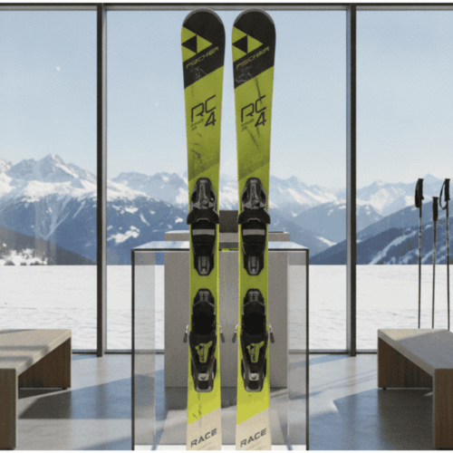SKI FISCHER RACE RC4 JR. 1,00M. EXCELENTE